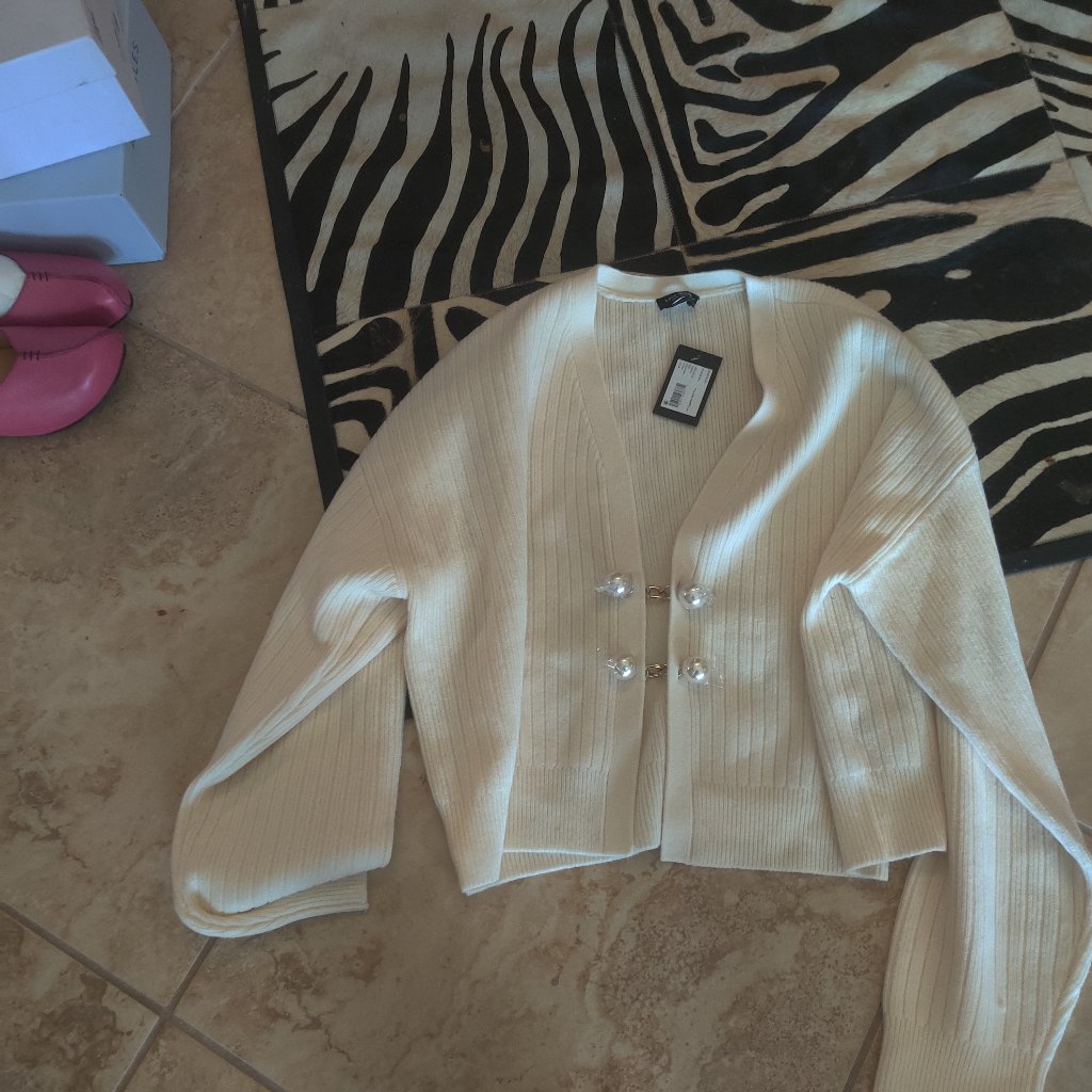 Kate Spade Pearl Sweater Size Xxl New $378.00